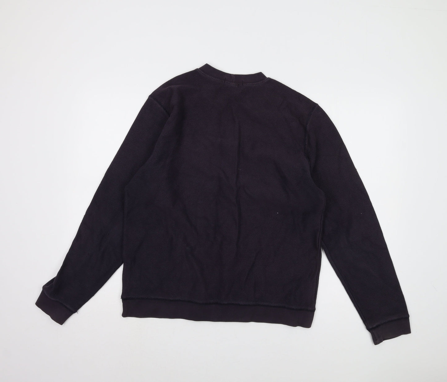 Lands' End Men's Black Pullover Sweatshirt M