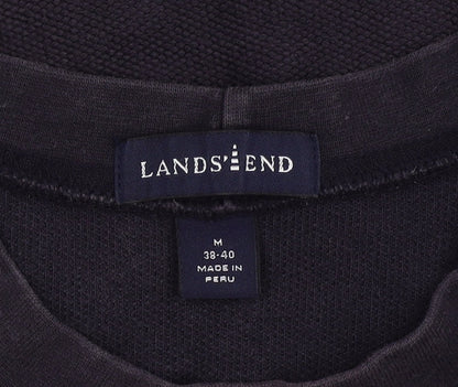 Lands' End Men's Black Pullover Sweatshirt M