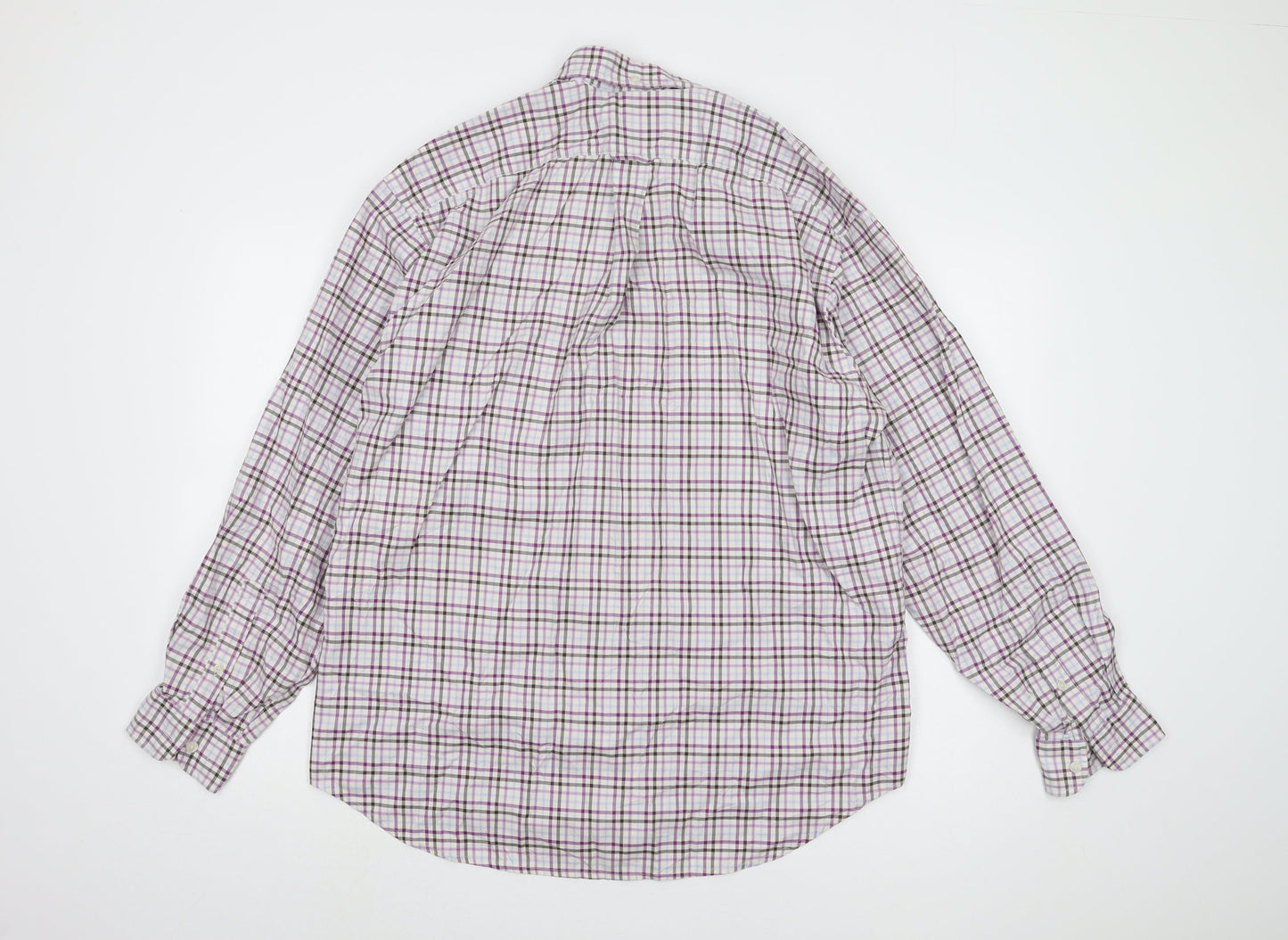 Façonnable Men's Multicoloured Check Shirt Size L