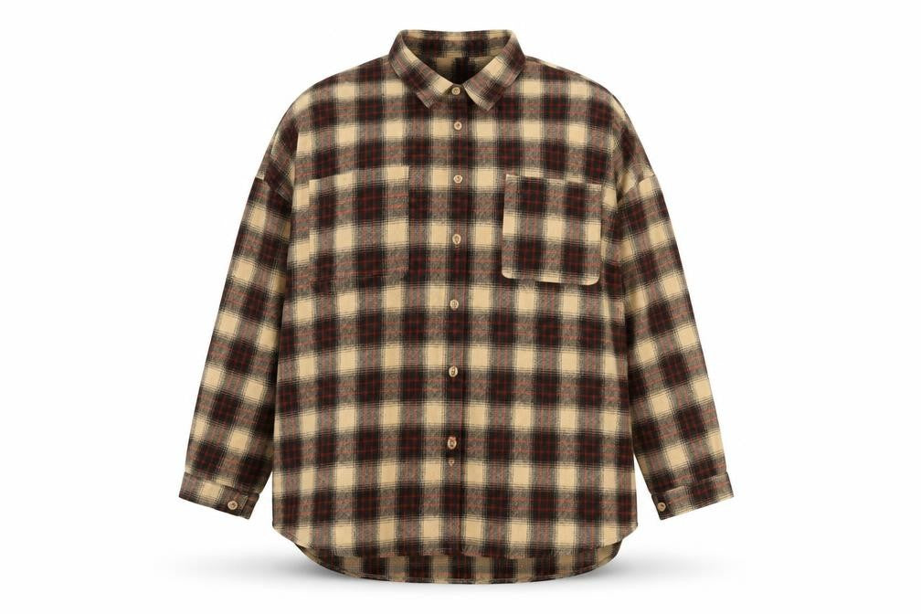Boohoo Women's Plaid Jacket UK 14 Multicoloured Casual