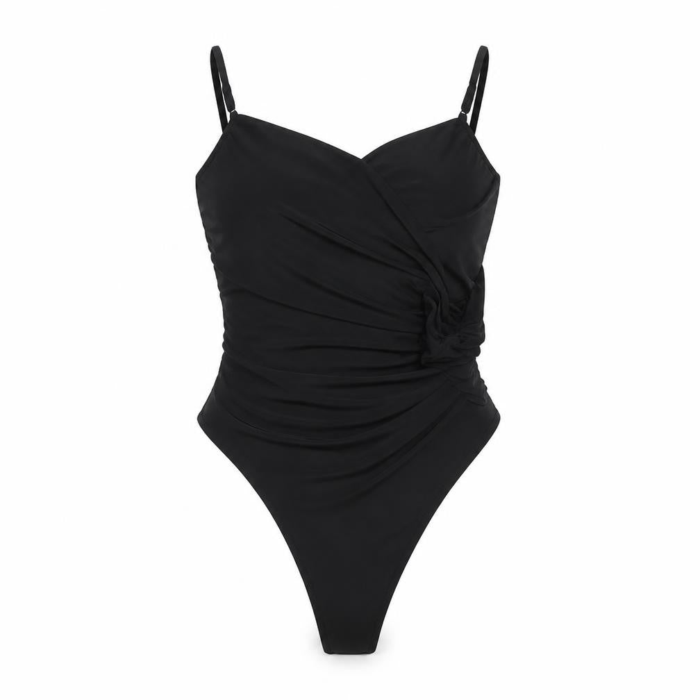Zara Women's Black Bodysuit Size L Sleeveless