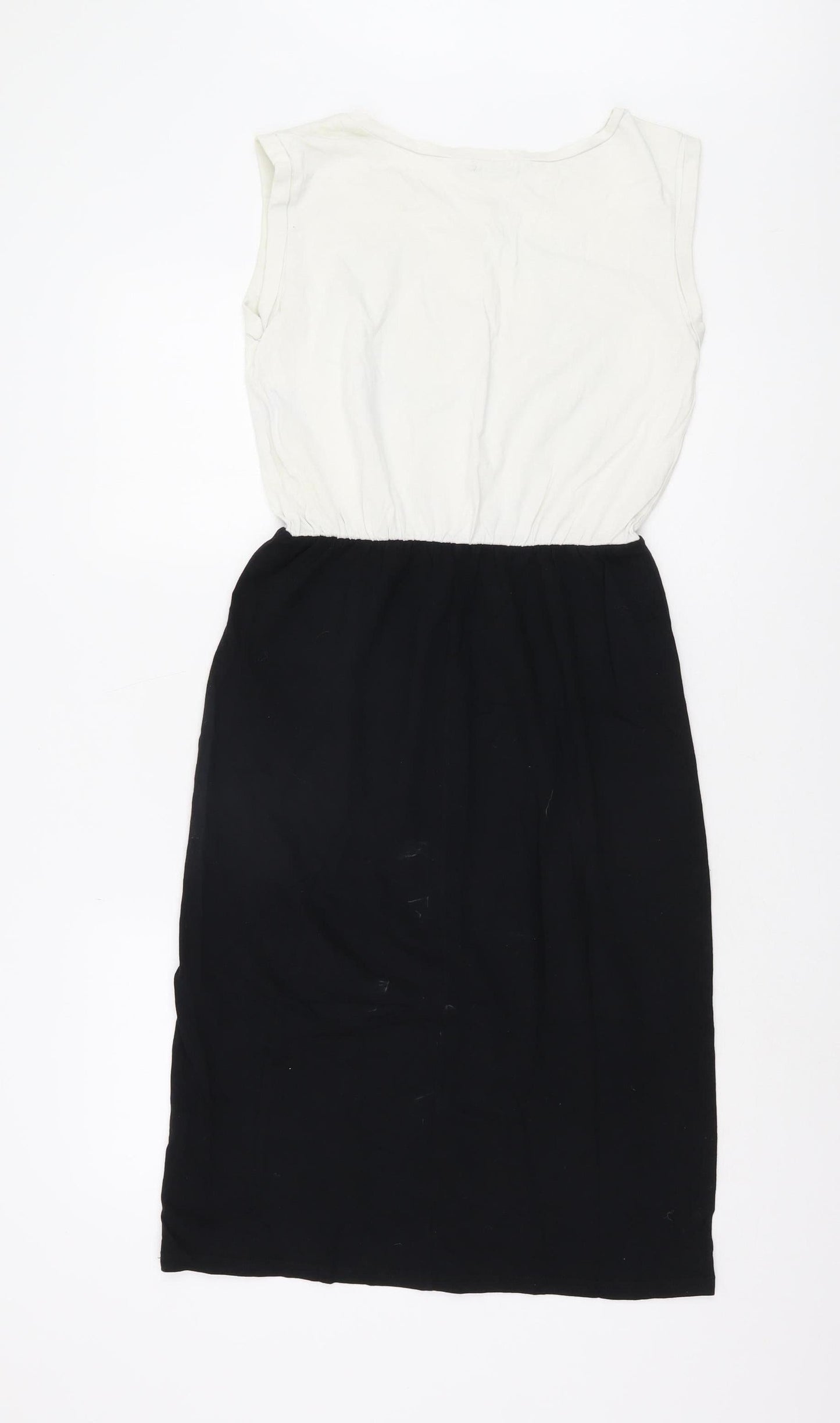 River Island Women’s Black Graphic T-Shirt Dress 10