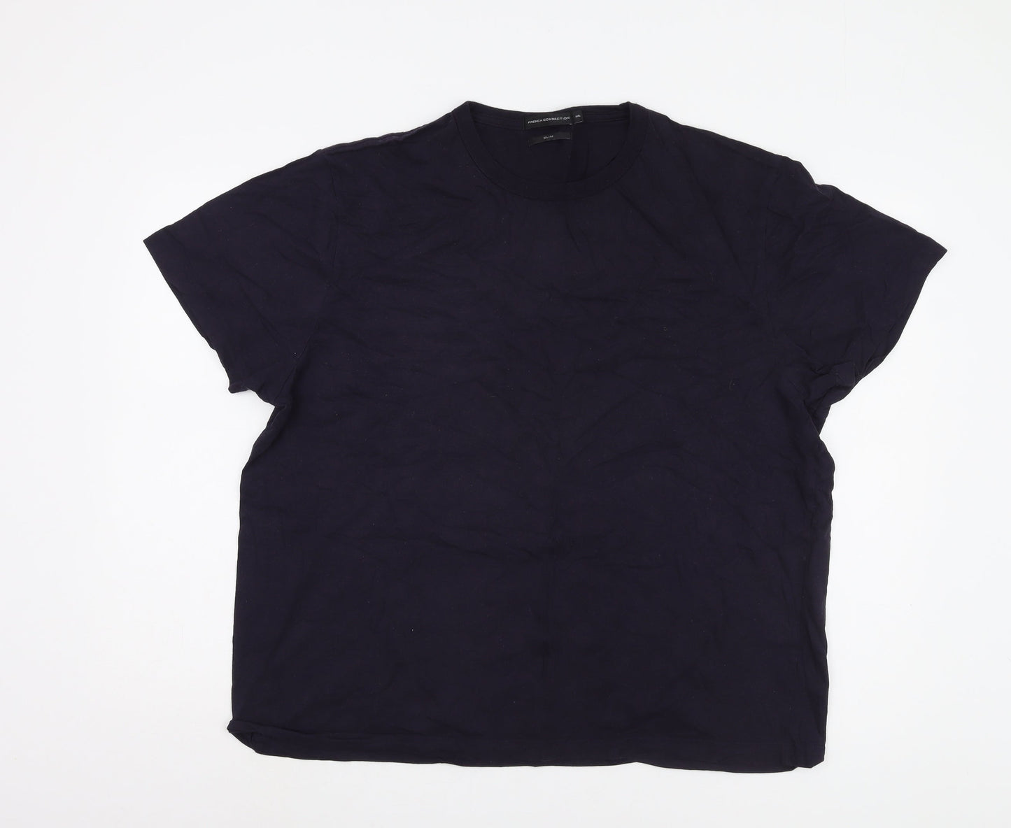 French Connection Men’s Black 2XL Slim Fit T-Shirt