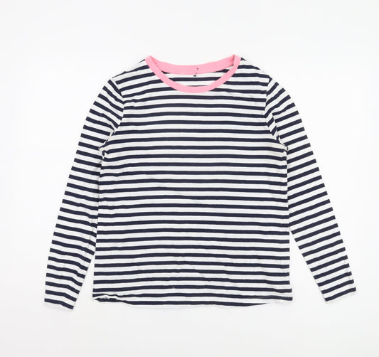 Marks and Spencer Women's Striped Ringer T-Shirt Size 12
