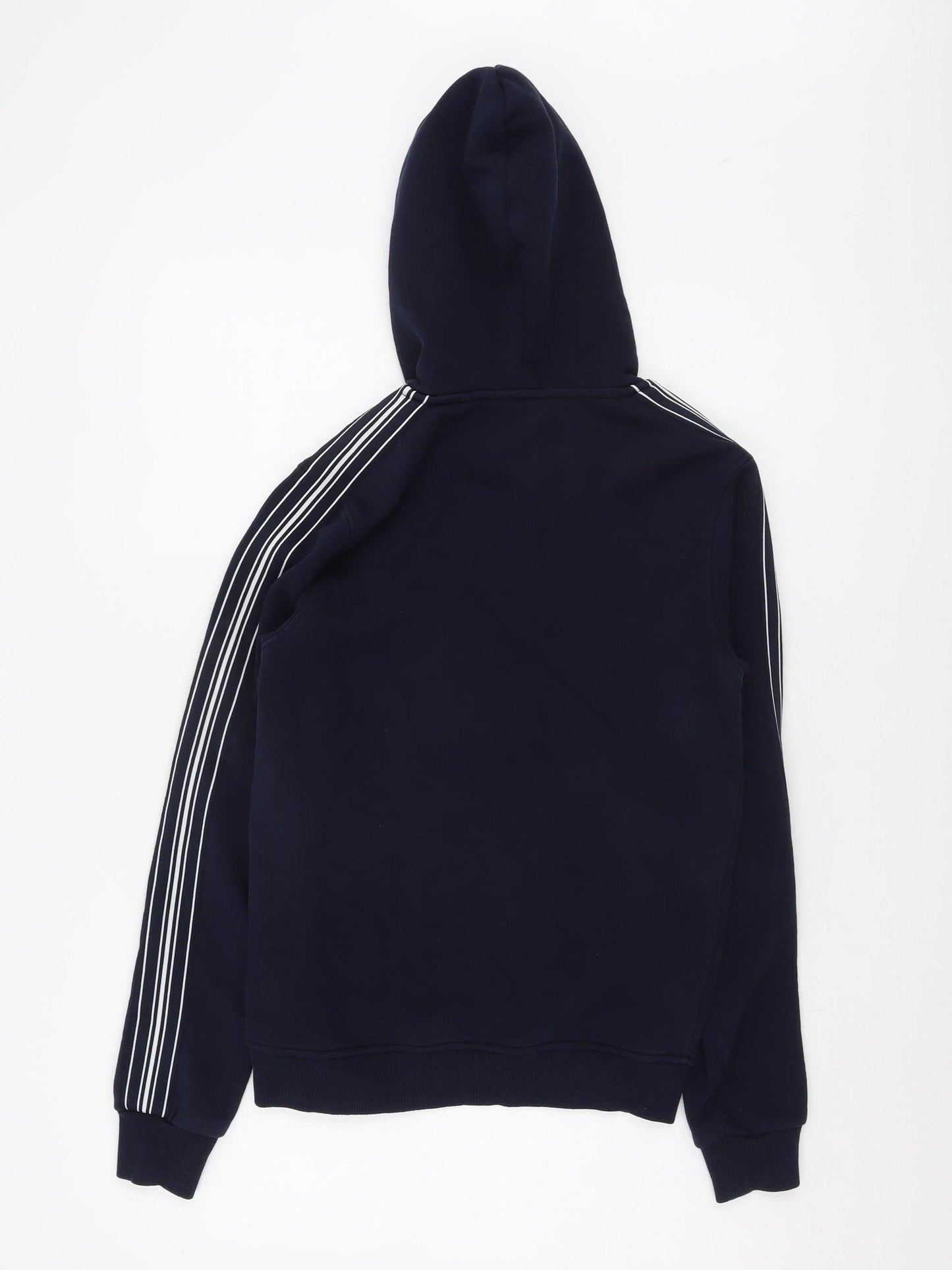 Next Men's Blue XS Pullover Hoodie with Logo