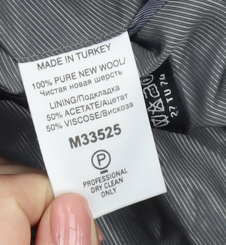 Next Men's Blue Blazer, Regular Fit, 42R, Formal Jacket