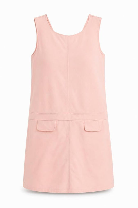La Redoute Women's Pink Sleeveless Dress - Size 8