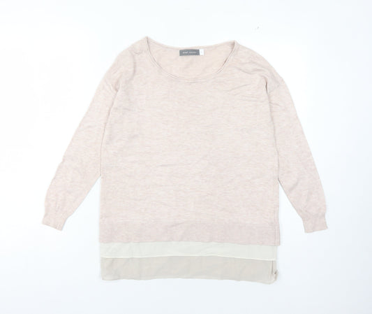 Mint Velvet Women's Beige Pullover Jumper, Size 10
