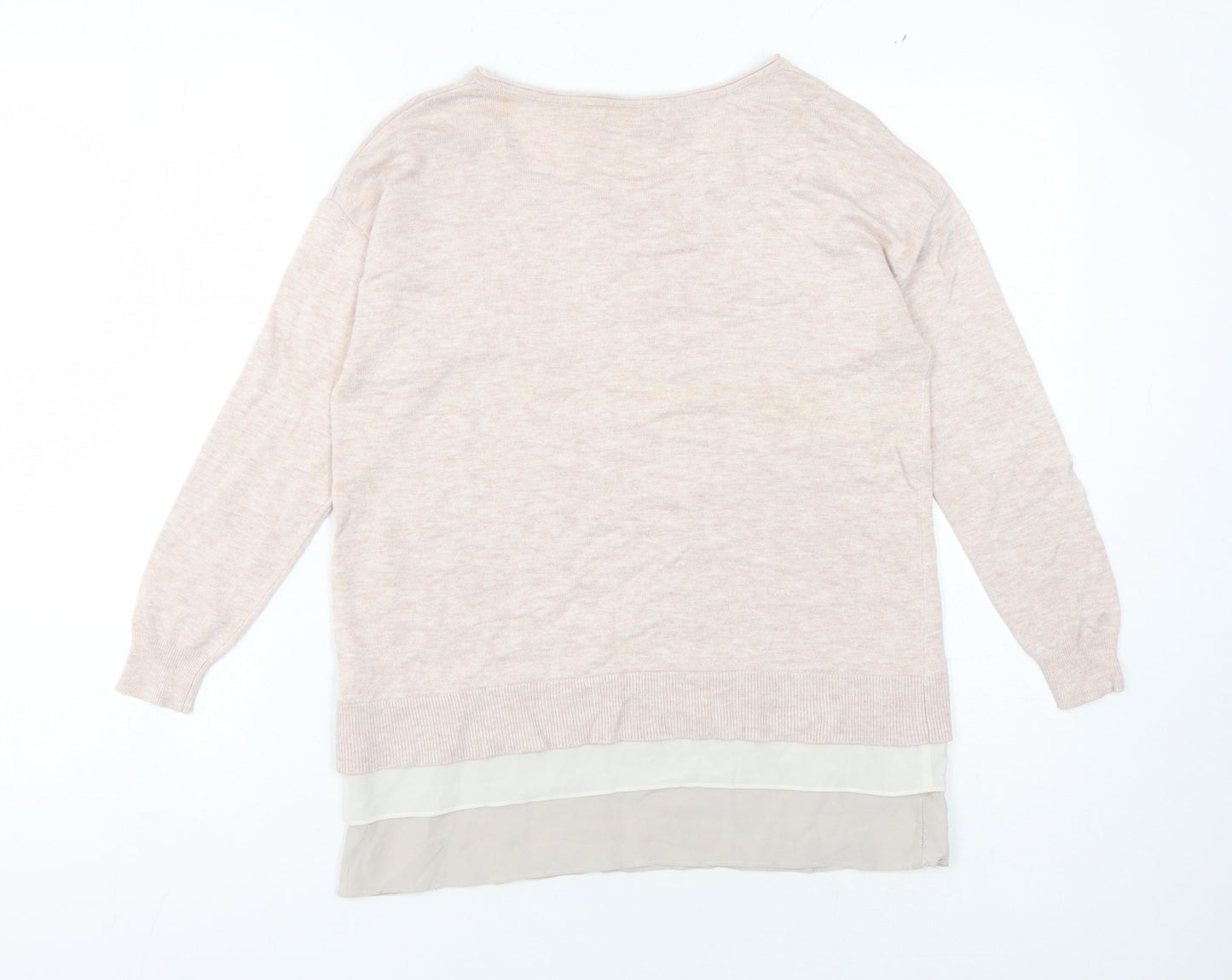 Mint Velvet Women's Beige Pullover Jumper, Size 10