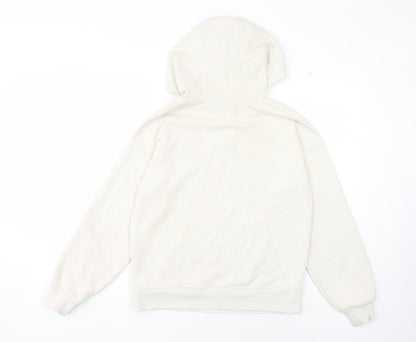 Fila Womens Ivory Pullover Hoodie - Comfy Casual Wear Size S