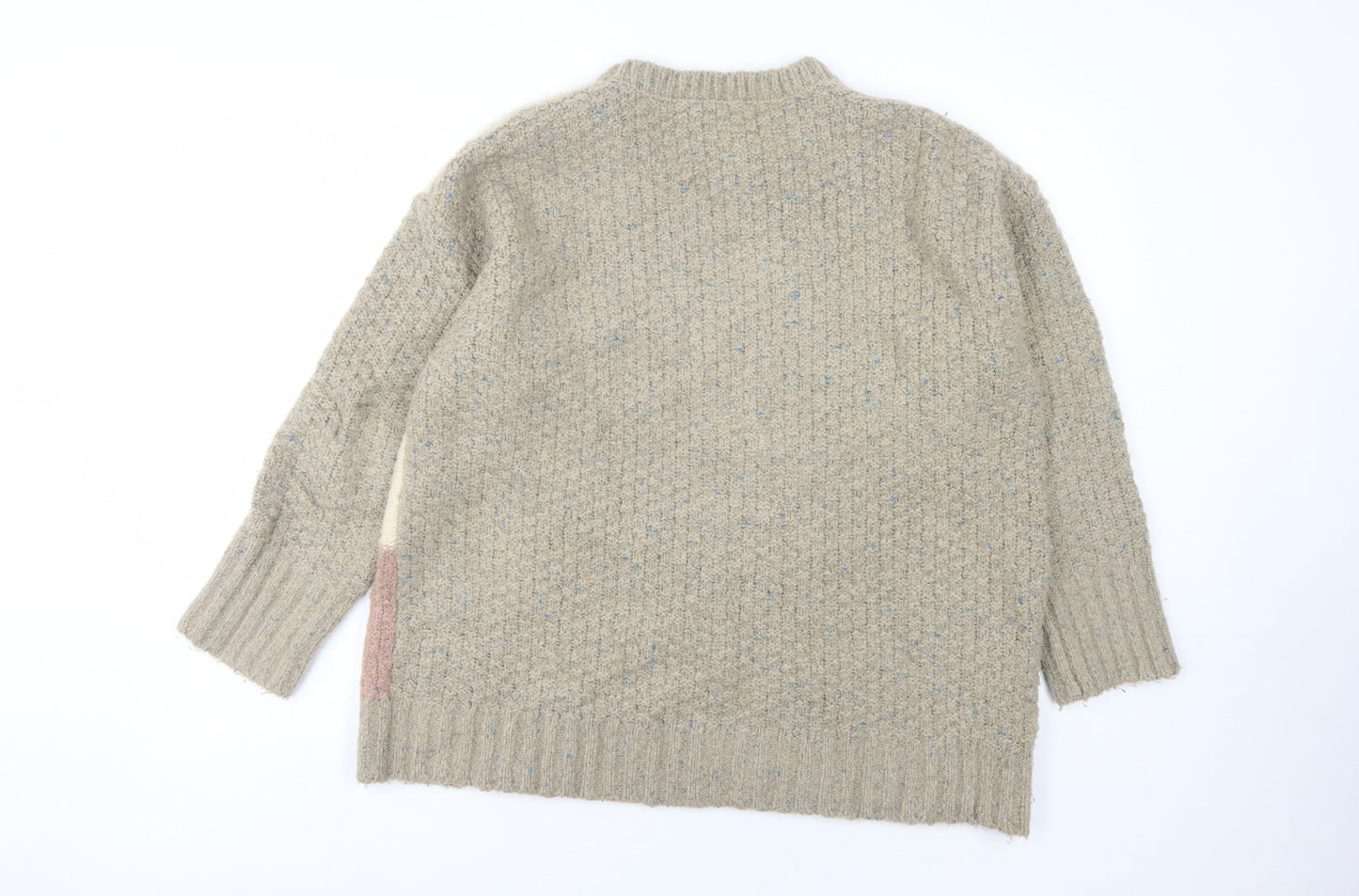 Monsoon Women's Multicoloured Cable-Knit Jumper L
