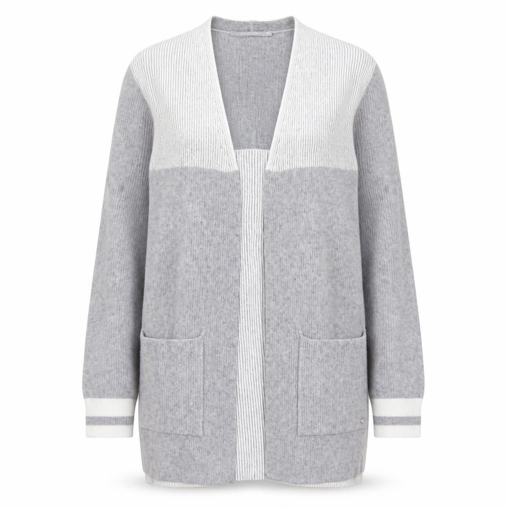 Betty & Co Grey Women's Cardigan Size 8