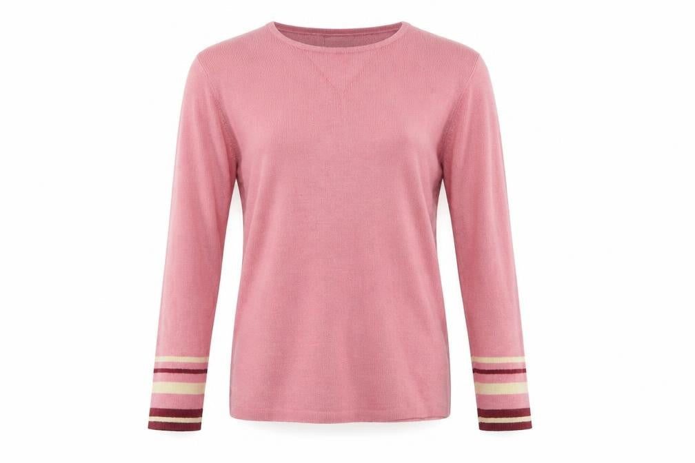 Berketex Women's Pink Striped Jumper, Size 14