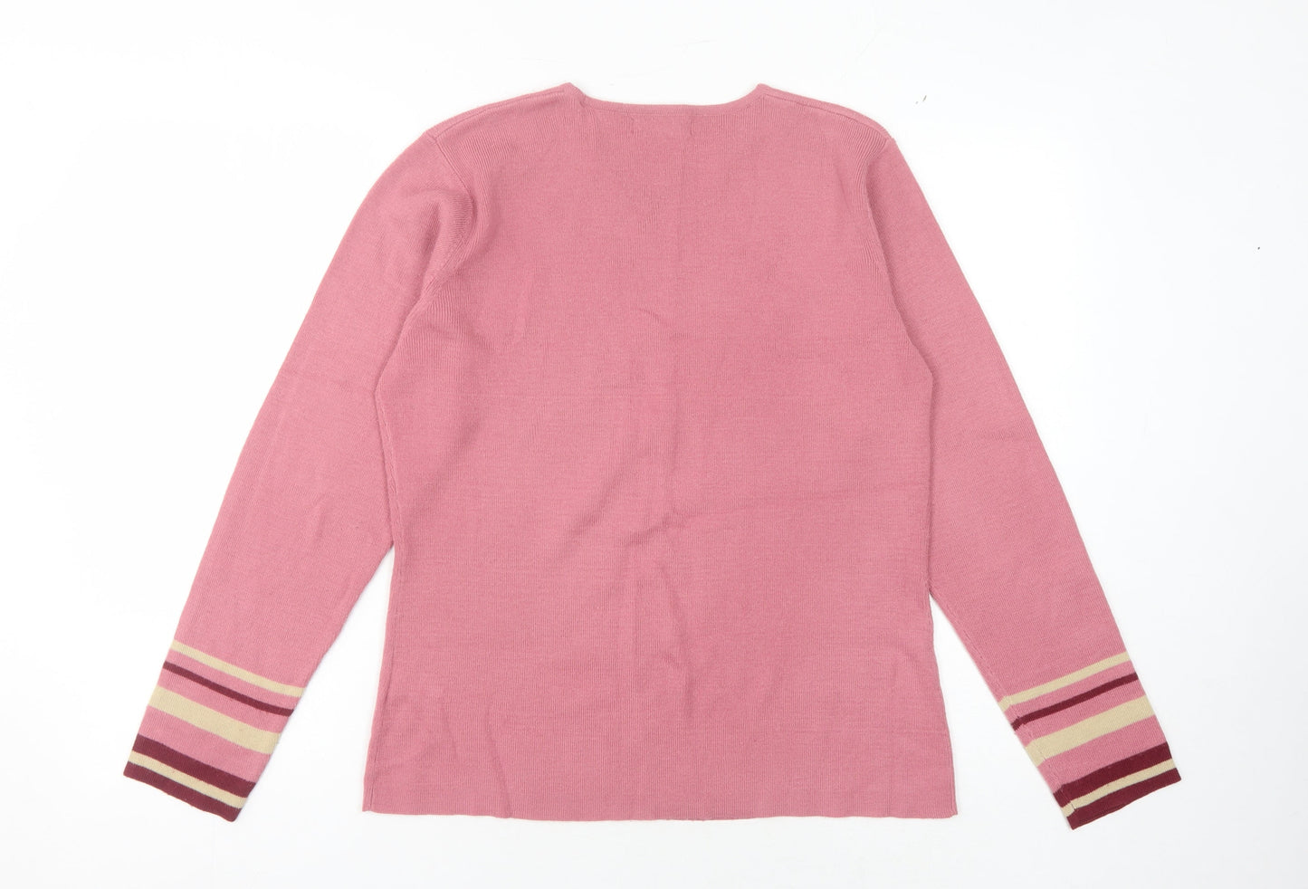 Berketex Women's Pink Striped Jumper, Size 14