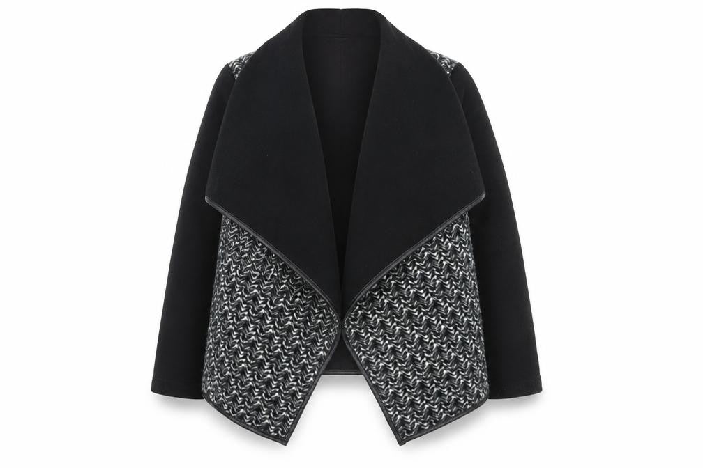 Barrage Women's Black Open Coat Size S