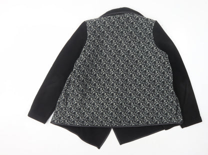 Barrage Women's Black Open Coat Size S