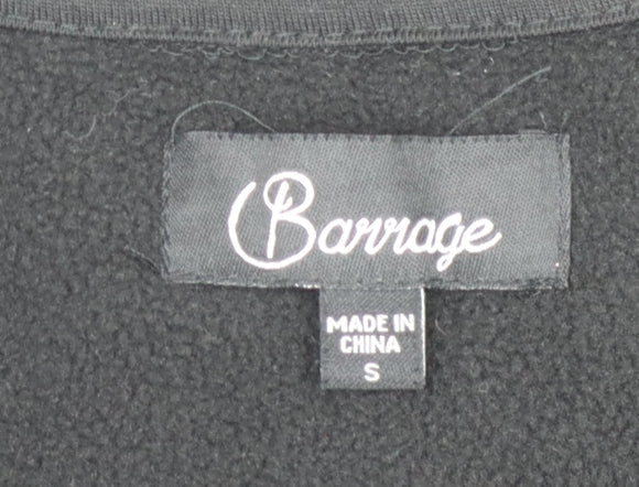 Barrage Women's Black Open Coat Size S
