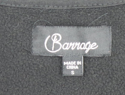 Barrage Women's Black Open Coat Size S