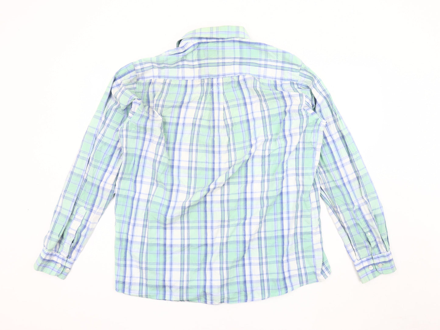Cotton Traders Men's Multicoloured Plaid Shirt Size L