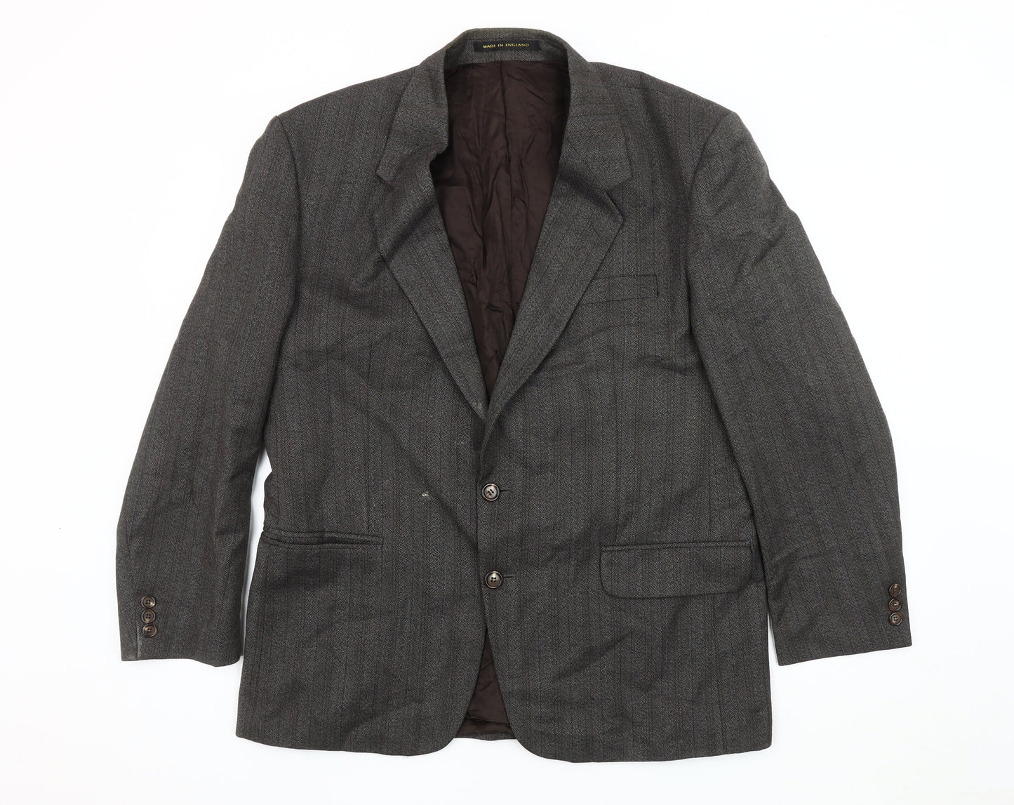 James Barry Men's Grey Blazer Size 42 - Elegant Formal Jacket