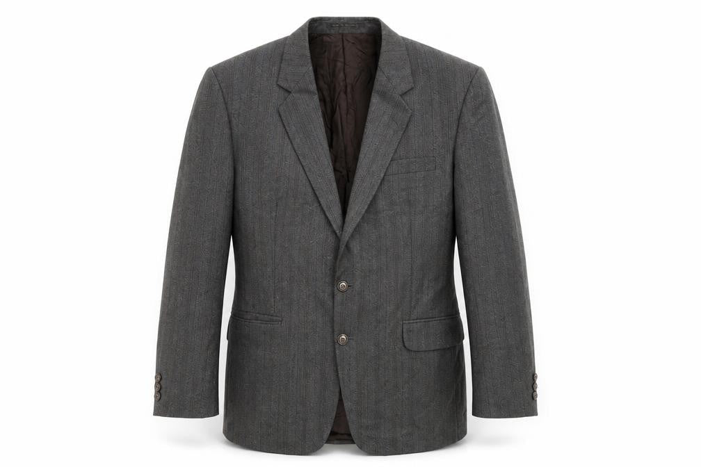 James Barry Men's Grey Blazer Size 42 - Elegant Formal Jacket