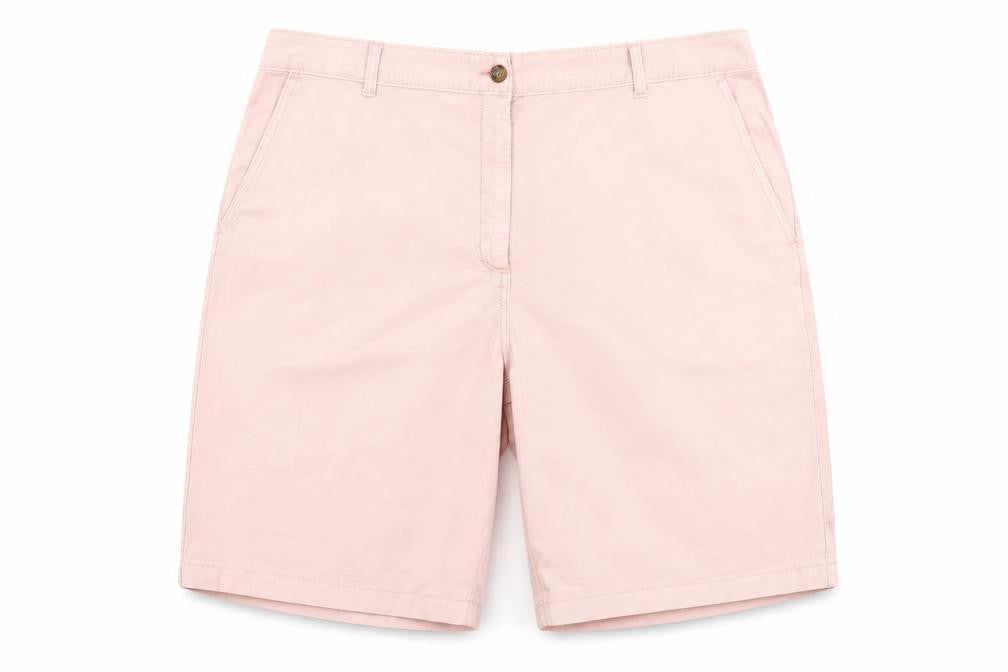 Marks & Spencer Unisex Pink Chino Shorts Size 20