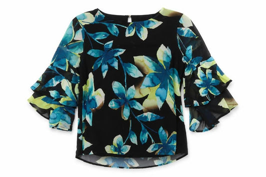 Klass Women's Multicoloured Floral Blouse Size 14