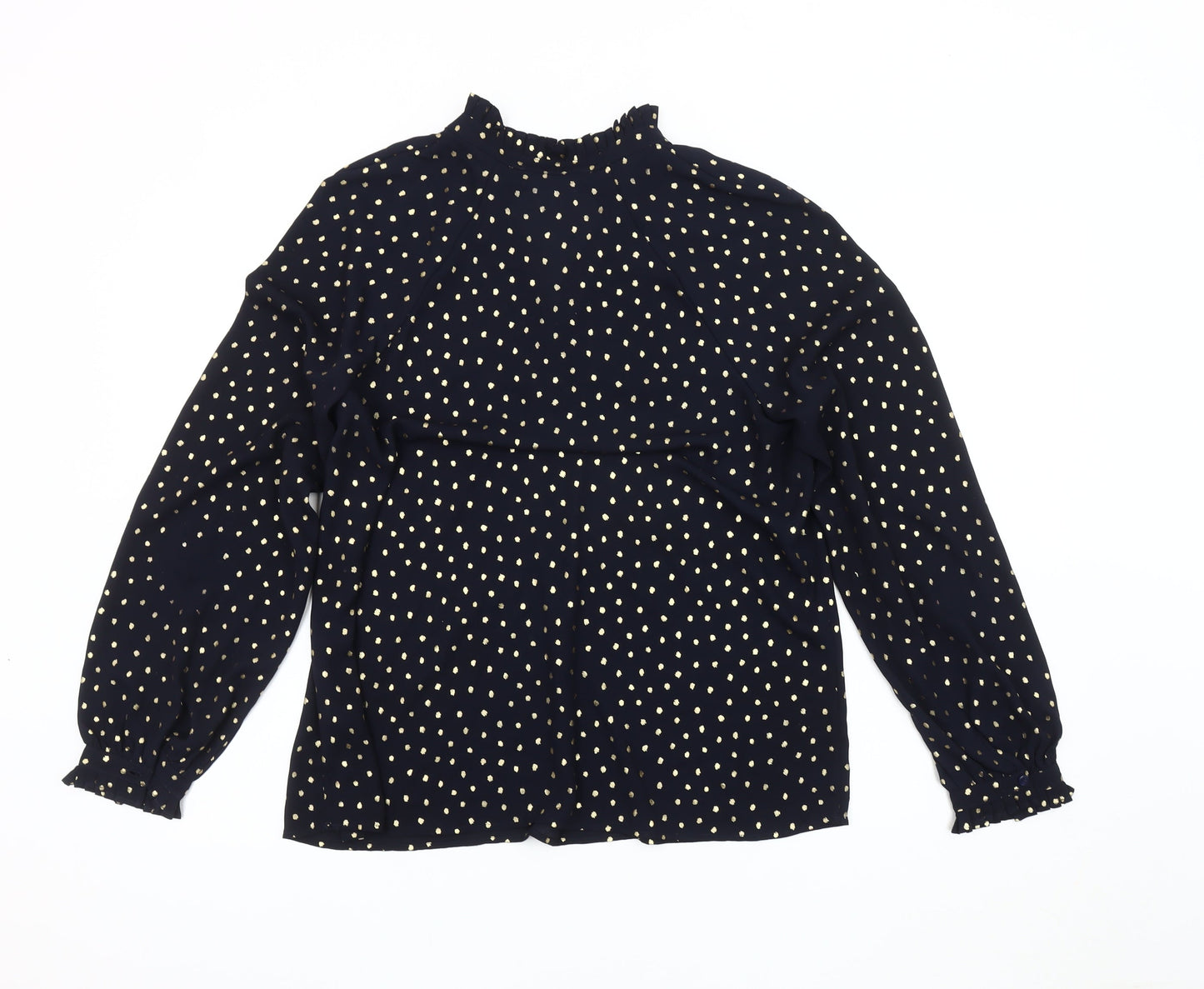Marks and Spencer Women’s Blue Polka Dot Blouse Size 12