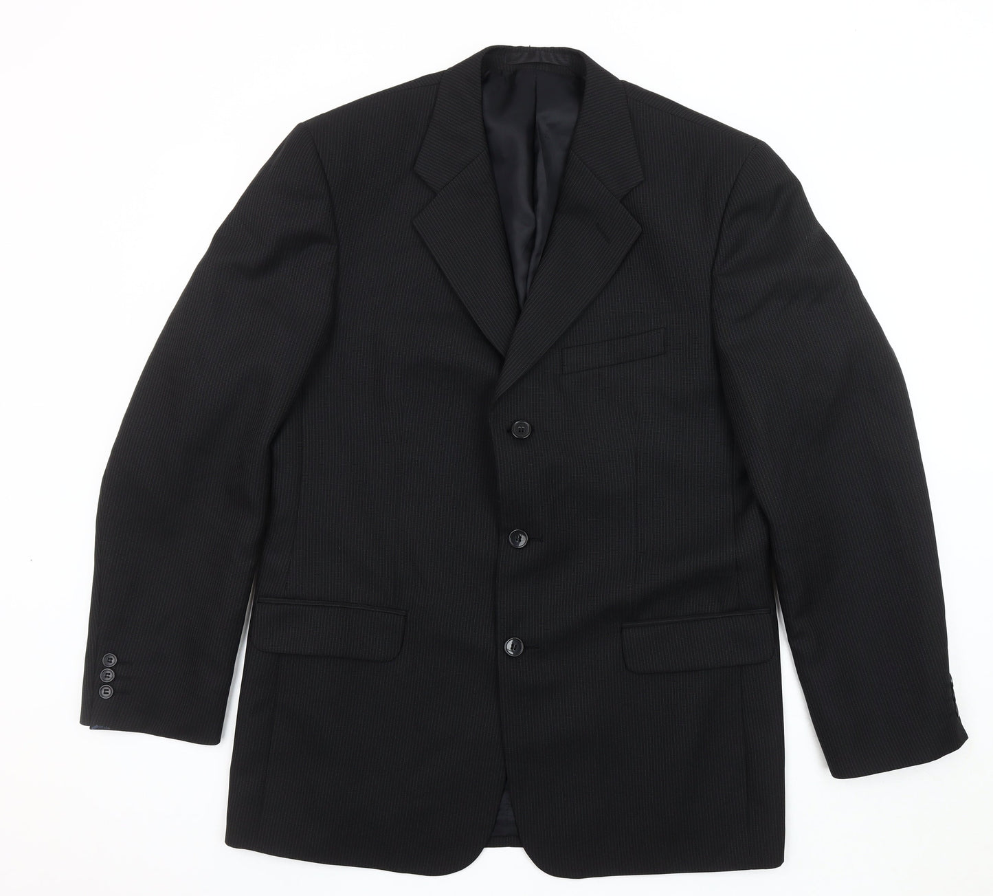 Zantos Men's Black #Suit Jacket, Formal Business Wear 40R