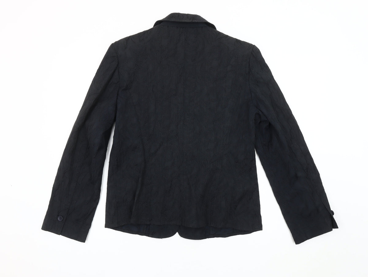 Oscar B. Women's Black Blazer, Size 12, Regular Fit