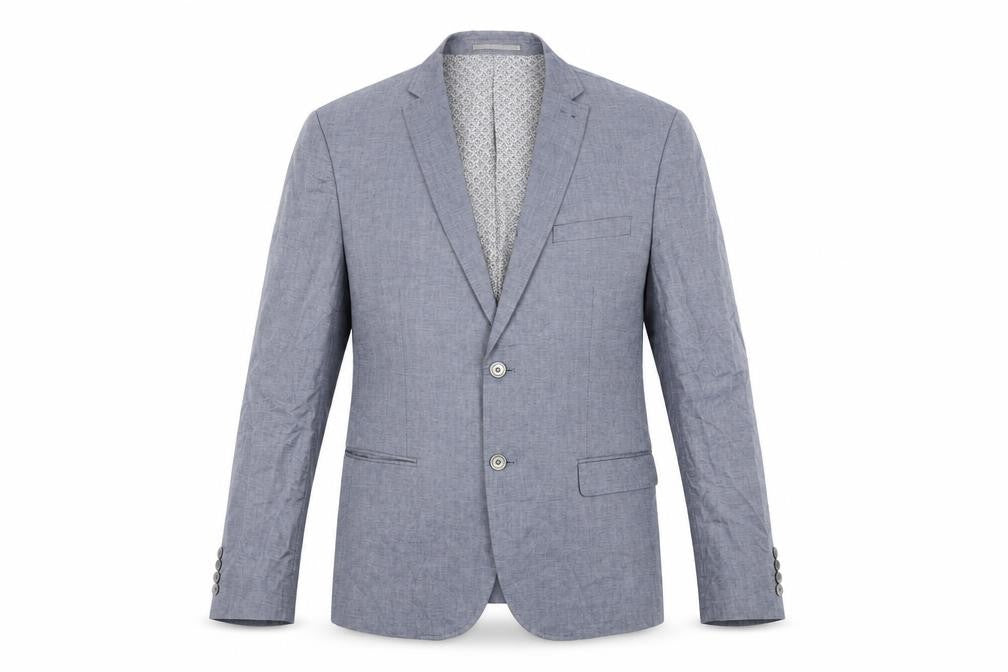 Next Men's Blue Slim Fit Blazer Size 44R