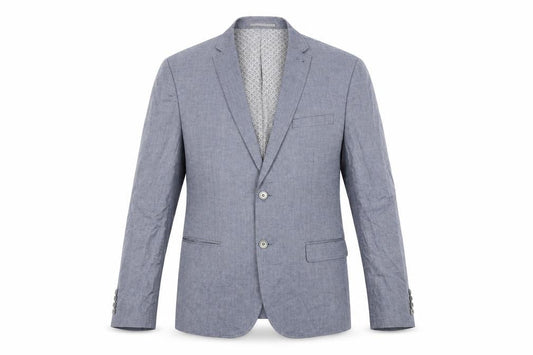 Next Men's Blue Slim Fit Blazer Size 44R