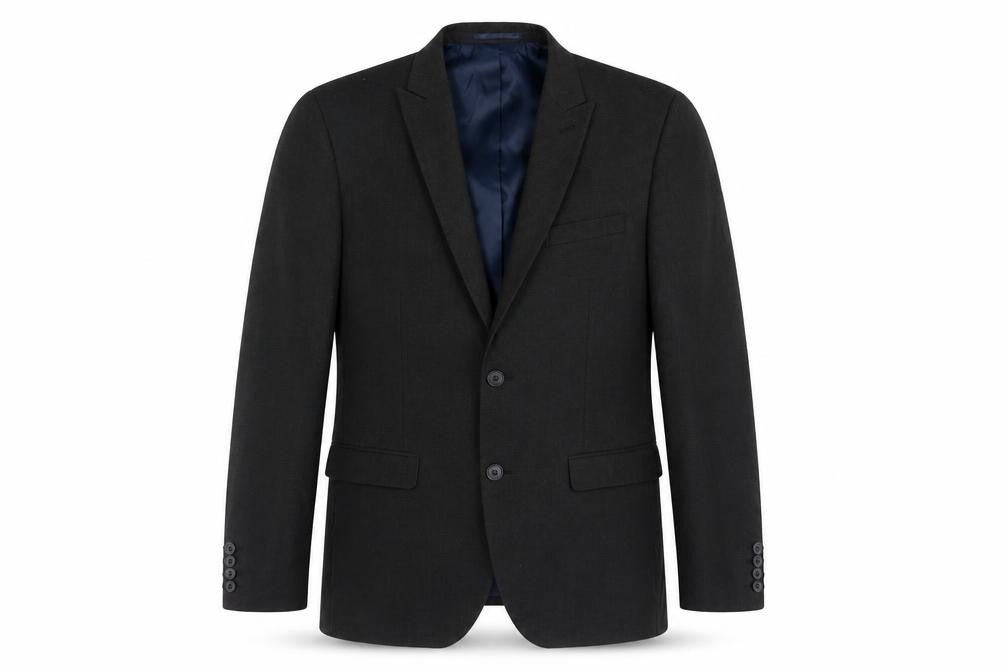 Next Men's Black Blazer 40R Regular Fit Business Jacket