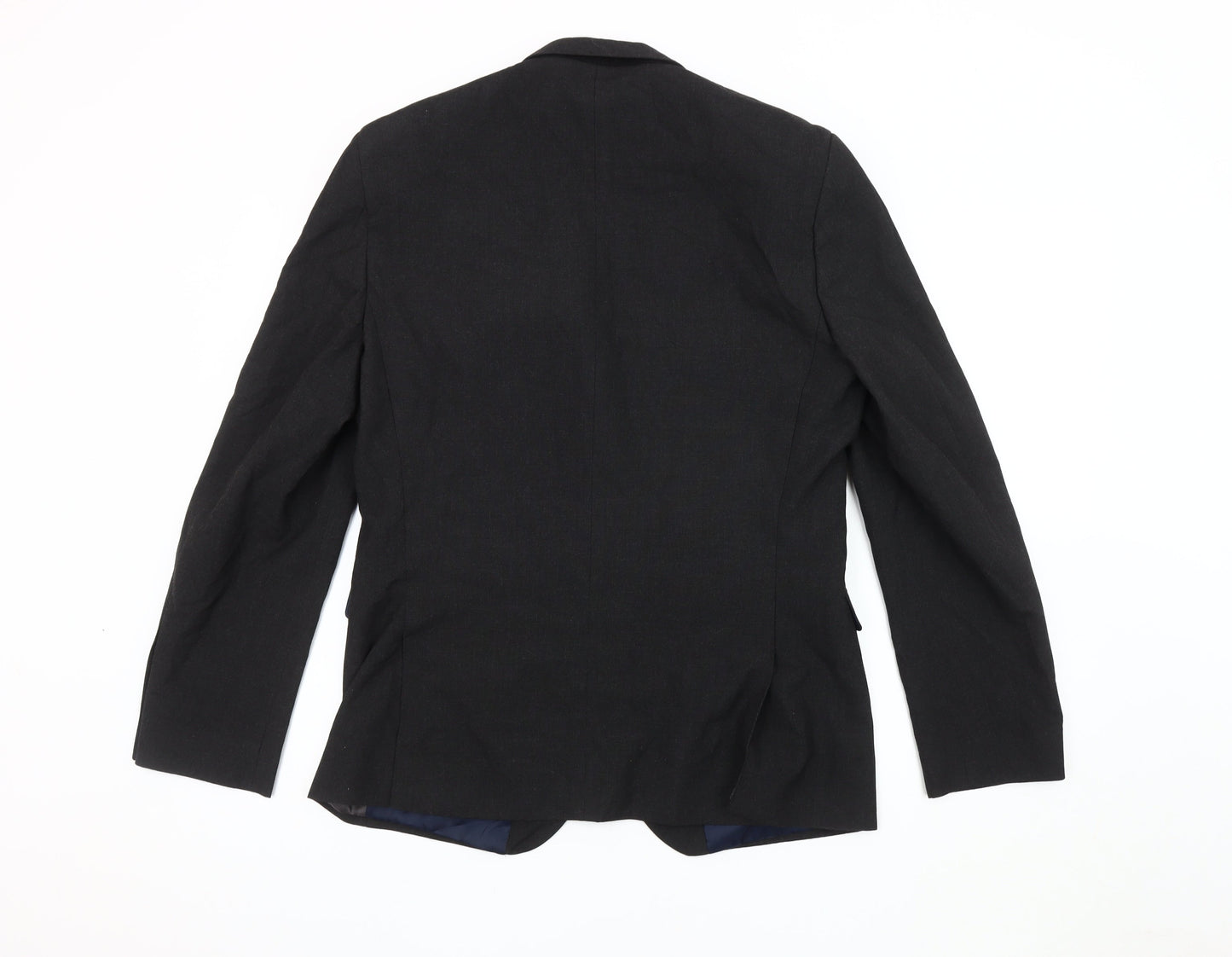 Next Men's Black Blazer 40R Regular Fit Business Jacket