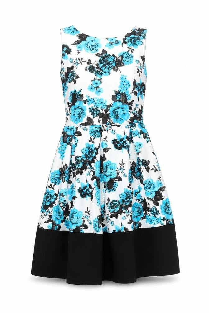 Cameo Rose Women's Multicolour Floral A-Line Dress Size 10
