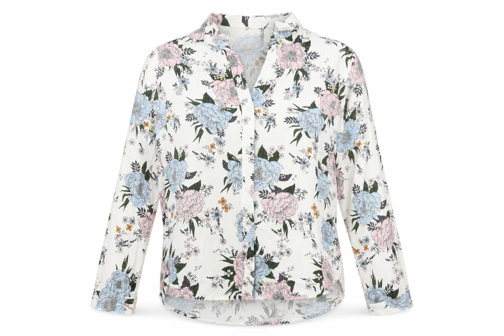 H&M Women’s Multicoloured Floral Blouse Size 10
