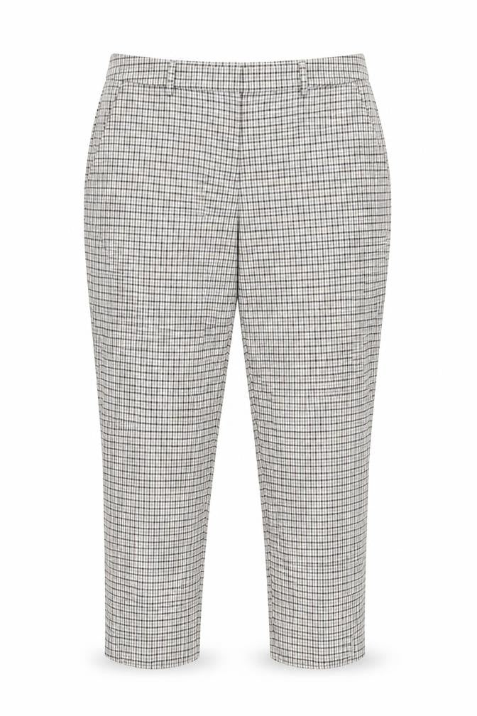 Dorothy Perkins Women's Multicolour Check Cropped Trousers