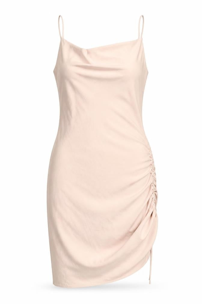 Topshop Women Pale Pink Slip Dress Size 10