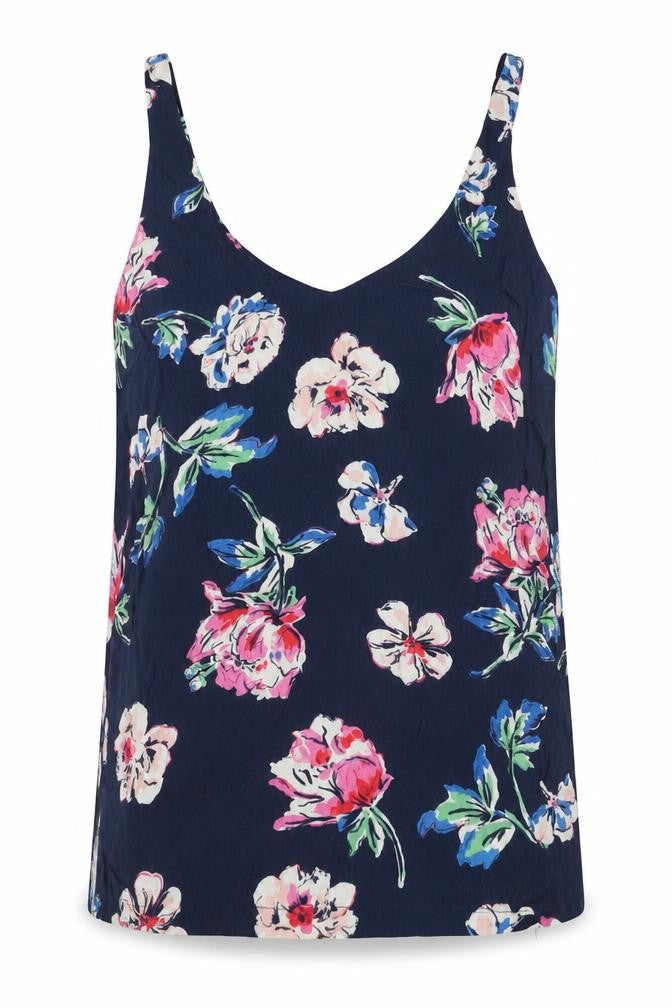 Women's Multicoloured Floral Camisole Tank, Size 10