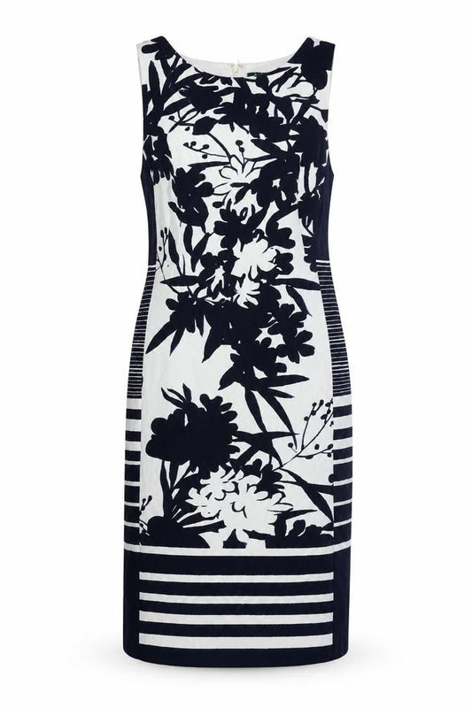 Lauren Ralph Lauren Women’s Floral Striped Dress, Size 2