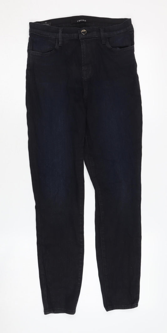 J Brand Women's Black Slim Jeans UK 12, Dark Denim