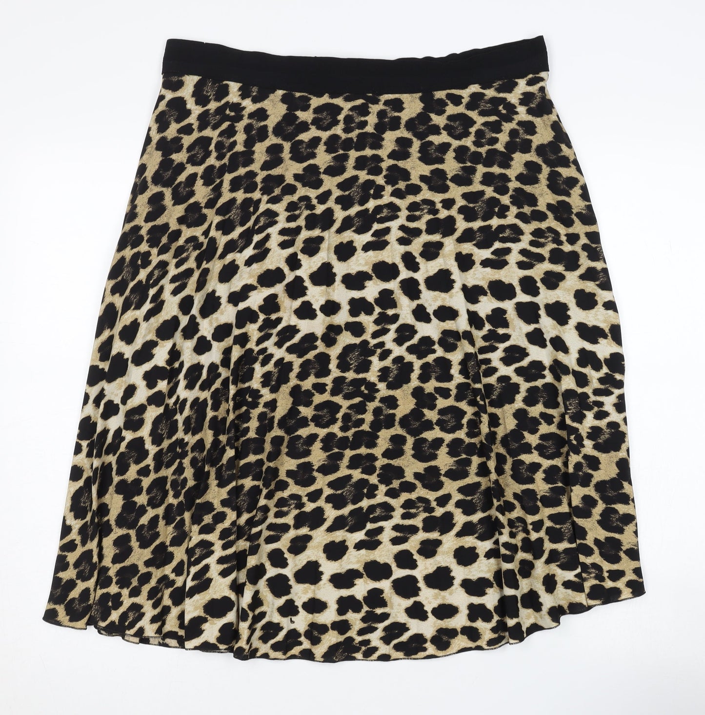Zara Women’s Animal Print Skirt - Multicoloured UK 12