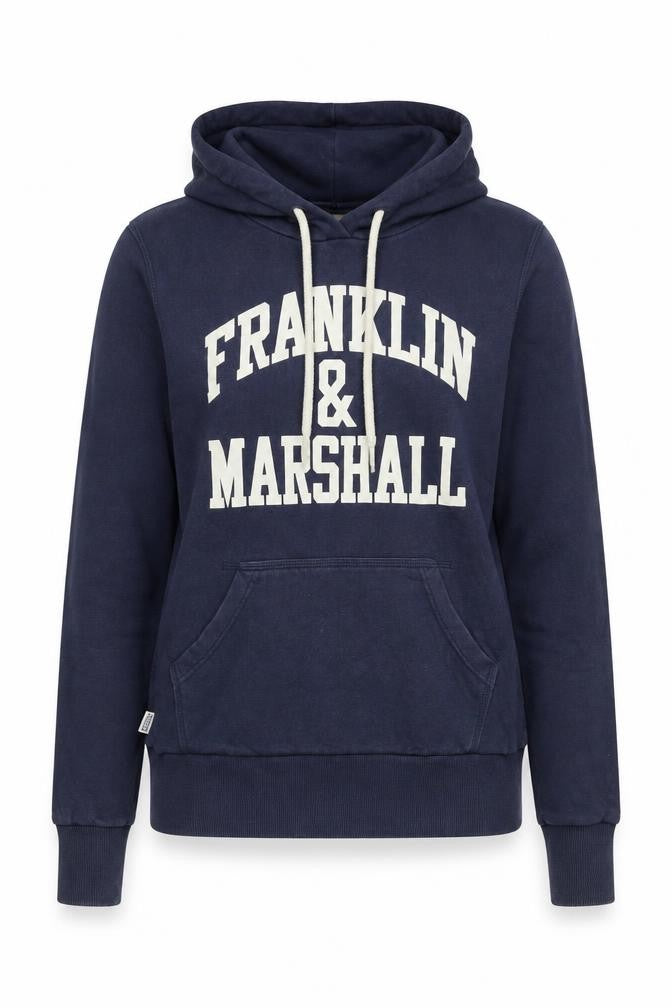 Franklin & Marshall Women's Blue XS Pullover Hoodie