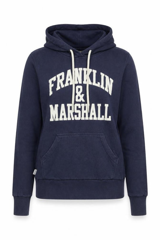 Franklin & Marshall Women's Blue XS Pullover Hoodie