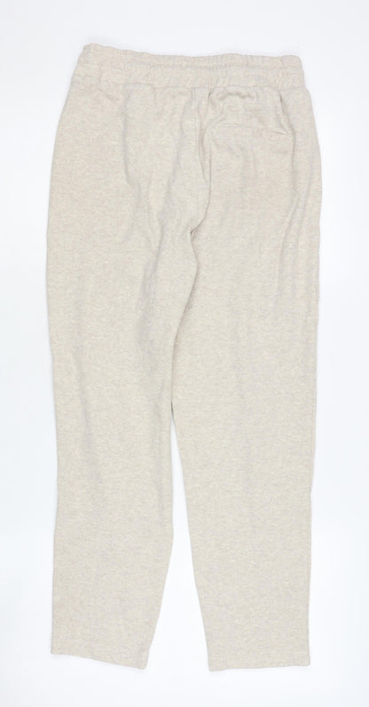 Mango Women's Beige Jogger Trousers Size S Casual