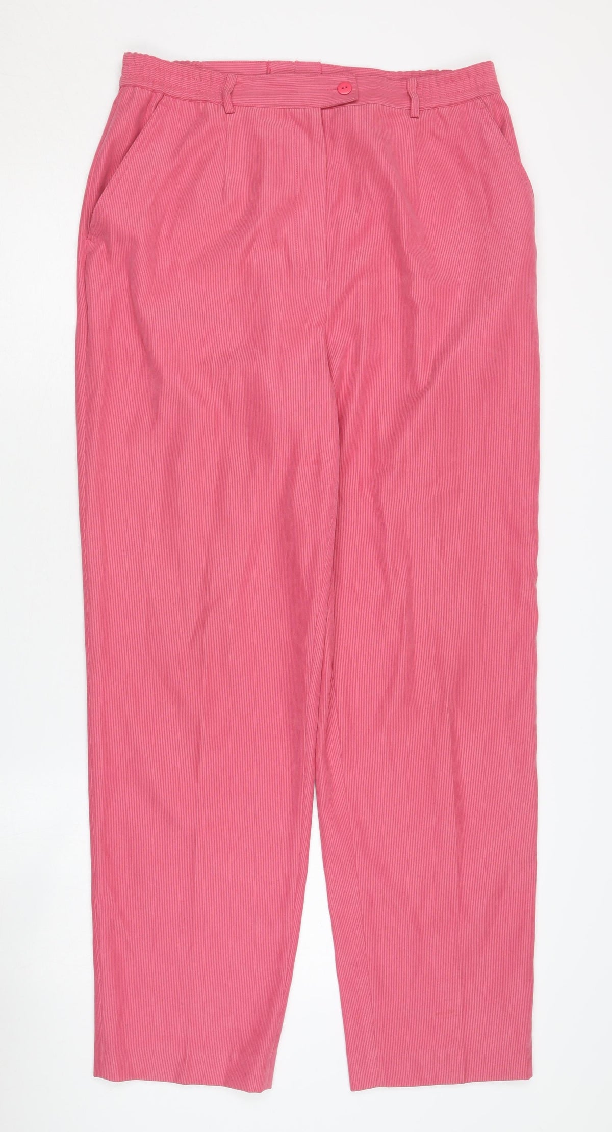 Oscar B Women's Pink Trousers Size 16