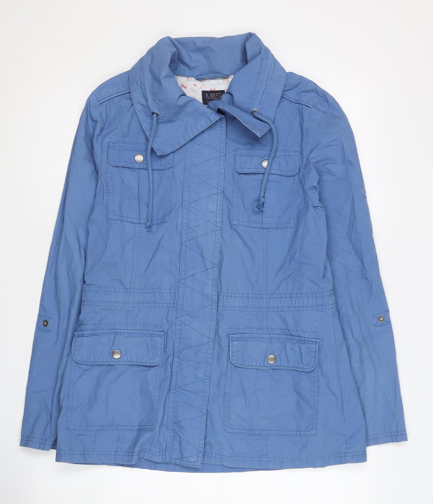 Marks & Spencer Women's Blue Jacket Size 8