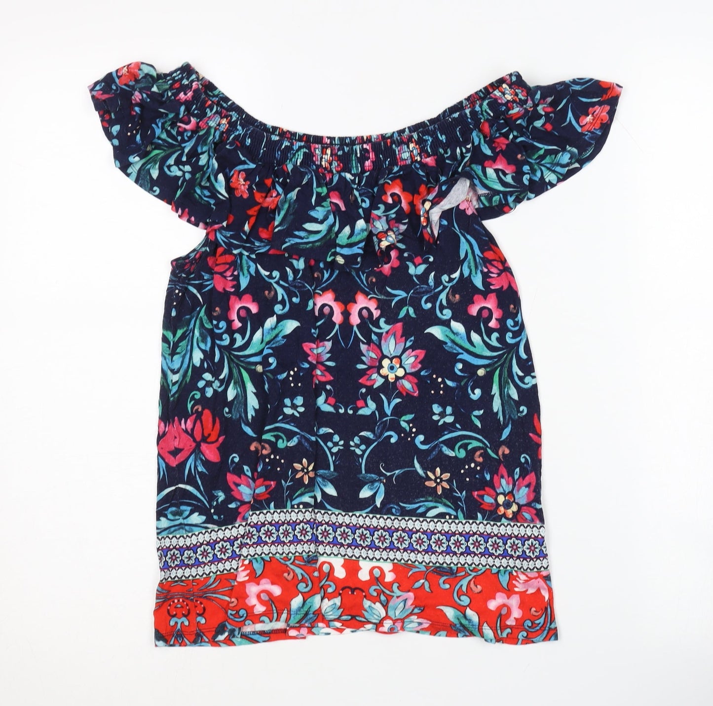 Monsoon Women's Multicoloured Off Shoulder Blouse S