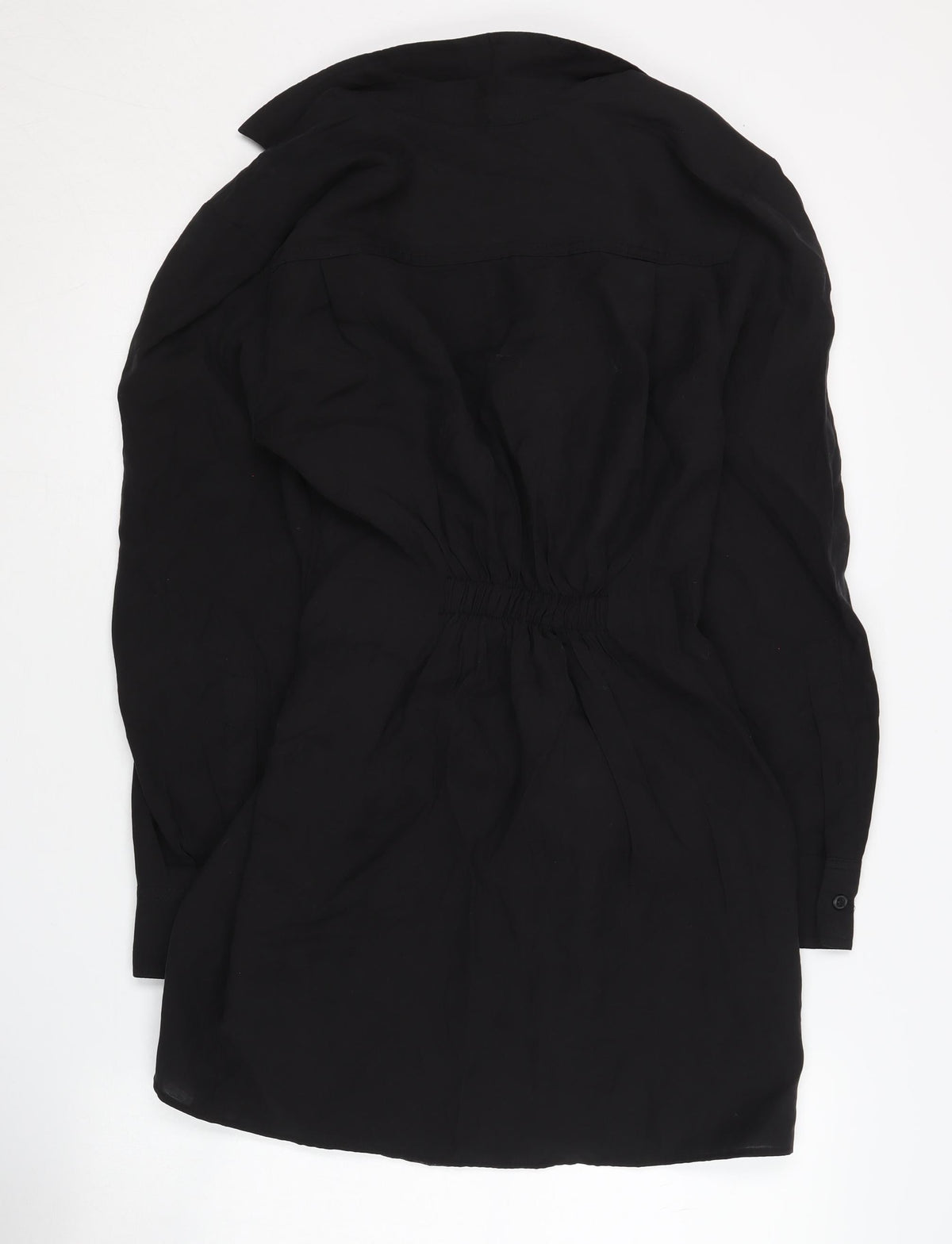 Zara Women's Black Long Sleeve Dress Size 8