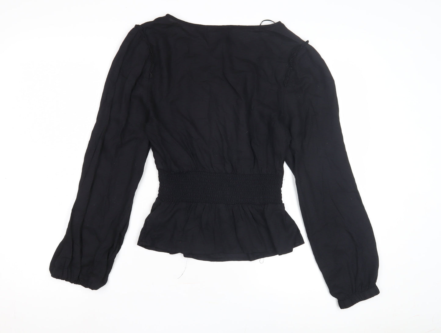 Divided Women's Black Long Sleeve Top - Size 8